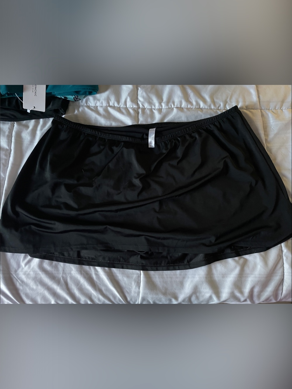 Women’s Black Swim Skirt Bikini Bottom
